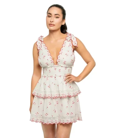 Soira Cherry Mini Dress