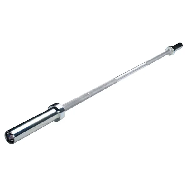 Solid Bar Fitness 73 Inch Technique Training Olympic Bar 15 lbs