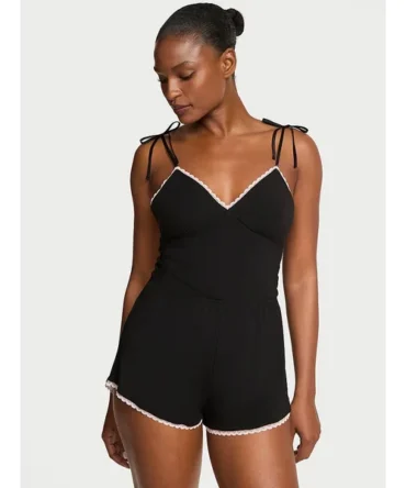 SoSoft™ Modal Bow Short Romper