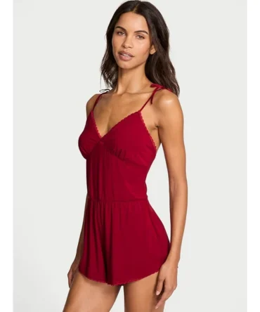 SoSoft™ Modal Bow Short Romper