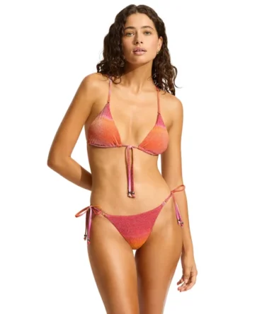Spectrum Triangle Bikini Top