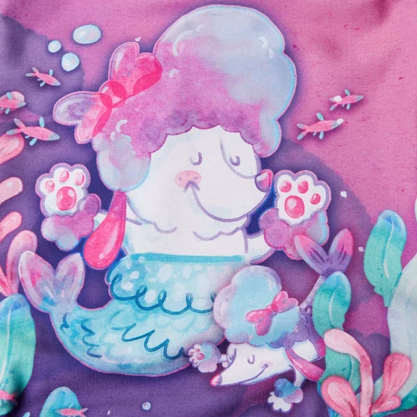 Speedo Girls Digital Printed Swimsuit - Kiki Pink/Petal/Caribe