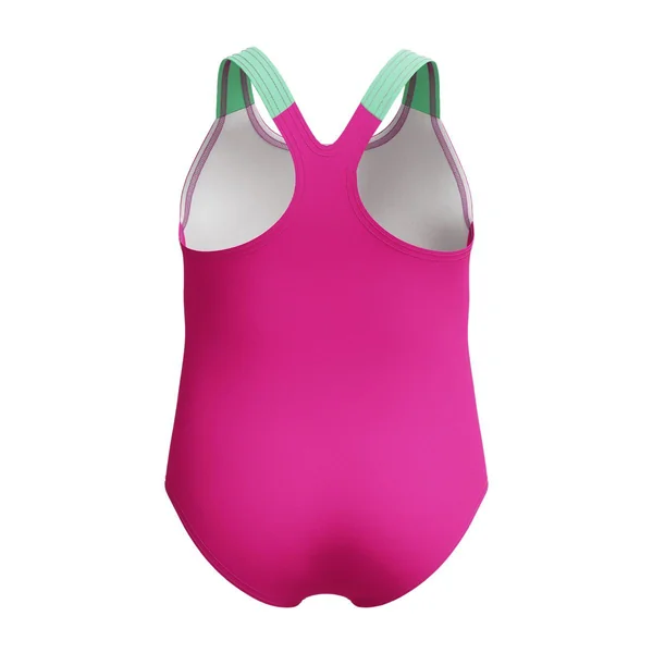 Speedo Girls Digital Printed Swimsuit - Neon Bubblegum