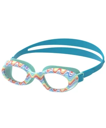 Speedo Junior Futura Hydrospex Printed Goggle - Blue