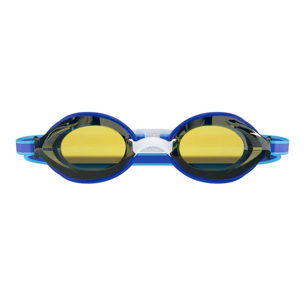 Speedo Junior Vanquisher 3.0 Mirror - Cobalt Pop/Cobalt/Gold Mirror