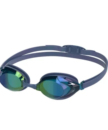 Speedo Junior Vanquisher 3.0 Mirrored Ltd Edition Goggle - Nocturnal/Cobalt/Aurora Mirror
