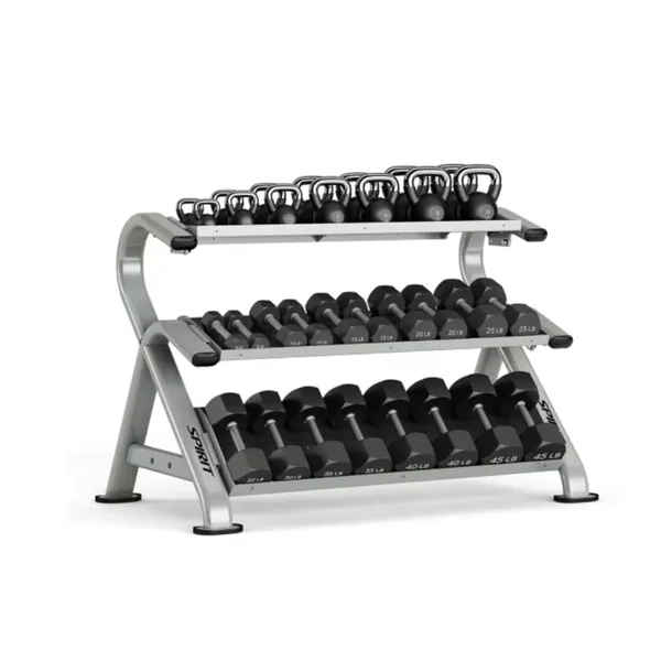 Spirit 3-Tier Dumbbell Rack | ST800DR3