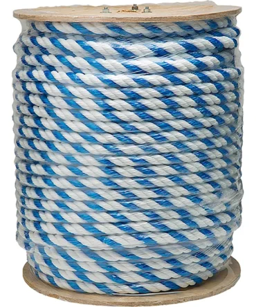 Spool of 0.25 inch Yellow Floating Polypropylene Swimming Pool Rope