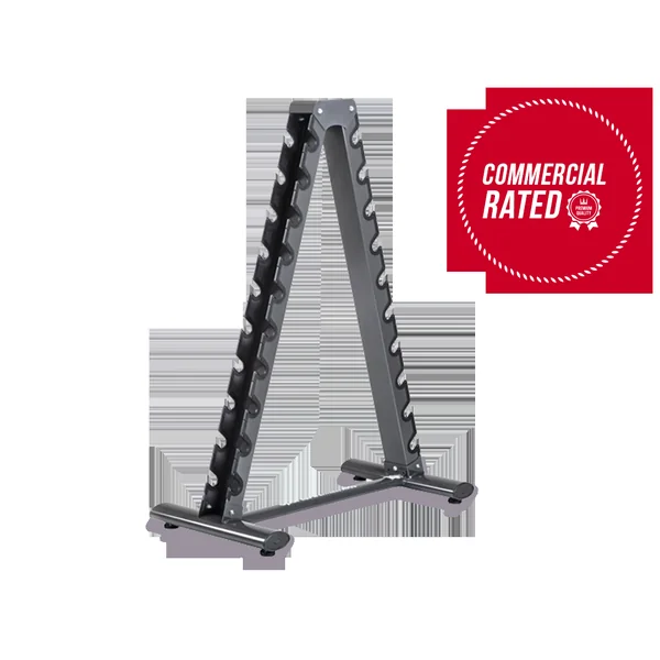 SportsArt A903 Chrome Dumbbell Rack