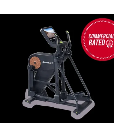 SportsArt E866-16″ Front-Drive Elliptical Trainer with Adjustable Stride