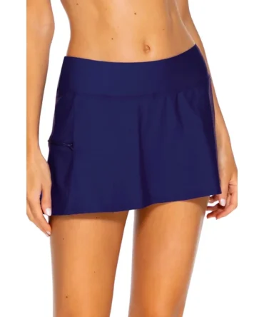 Sporty Skirted Hipster Bikini Bottom