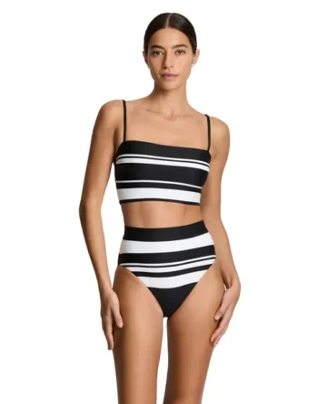 Square Neck Longline Bikini Top