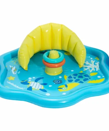 Stack & Play Splash Play Mat | Inflatable Play Pool for Babies & Infants