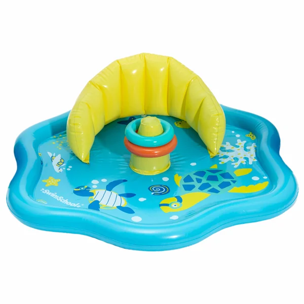 Stack & Play Splash Play Mat | Inflatable Play Pool for Babies & Infants