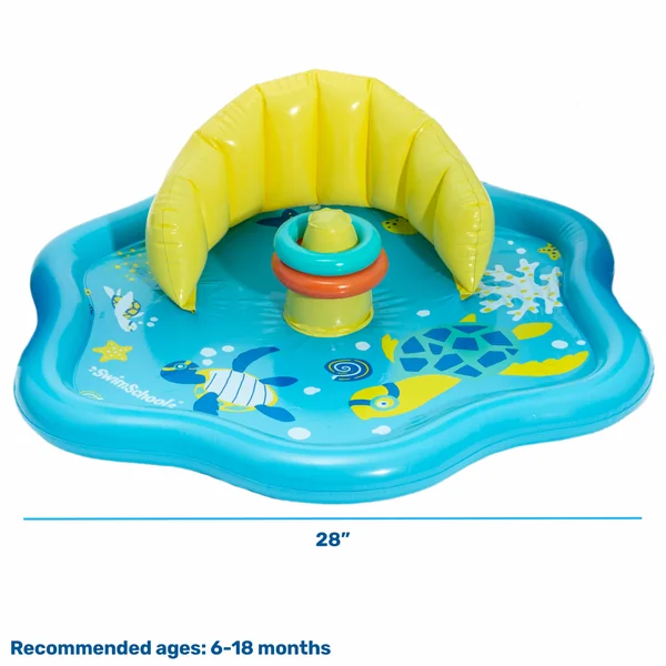 Stack & Play Splash Play Mat | Inflatable Play Pool for Babies & Infants
