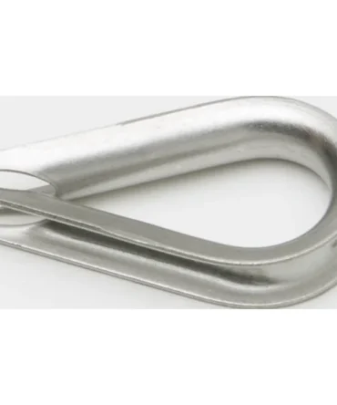 Stainless Steel Cable Thimble – 0.1875 inch diameter cable