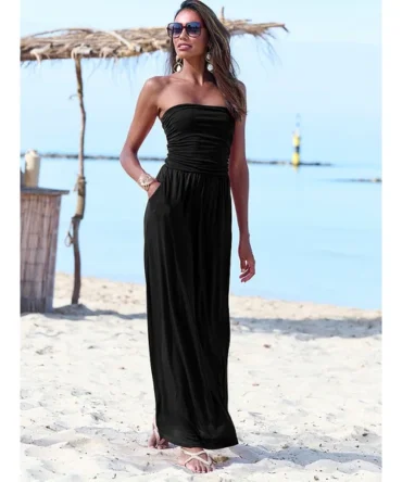 Strapless Maxi Dress