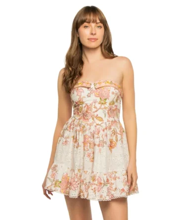 Strapless Mini Dress