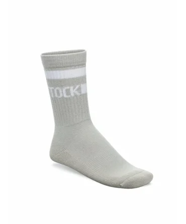 Stripe Cotton Crew Socks