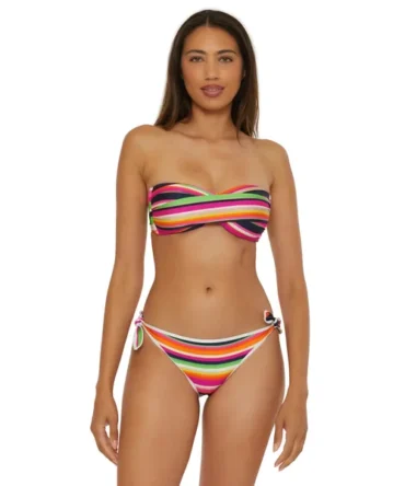 Stripe One Piece Swimsuit