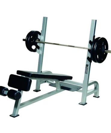 STS Olympic Decline Bench Press w/ Gun Racks