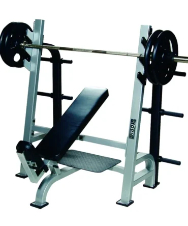 STS Olympic Incline Bench Press w/ Gun Racks