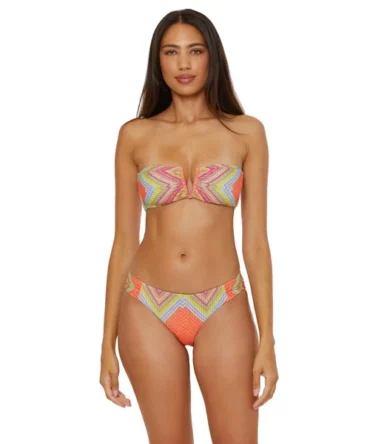 Summer Sunrise Bandeau Bikini Top