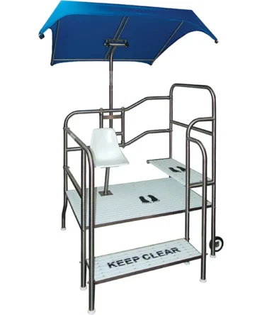 Sunshade for Griff’s Elevated Step Guard Station