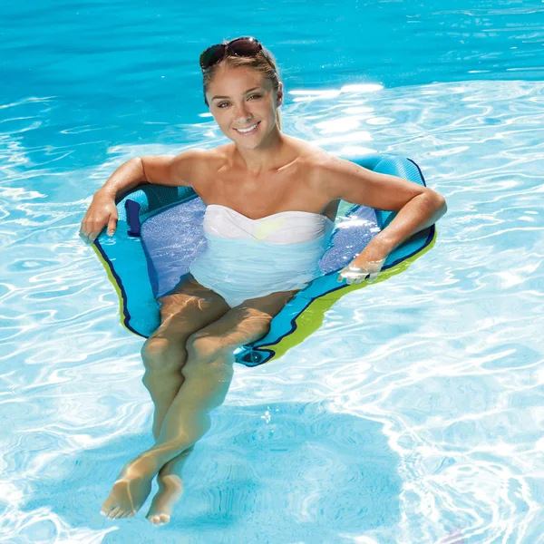 Supreme Aqua Hex Pool Chair | Deluxe Pool Float