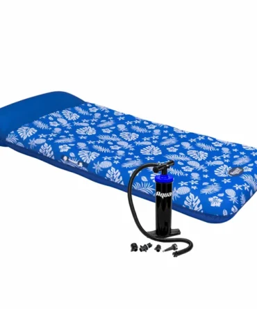 Supreme Oversized Contour Lounge with Dual-Action Hand Pump