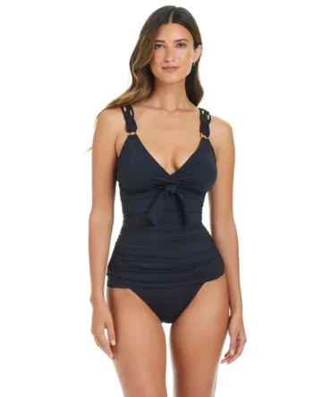 Surplice Tankini Top