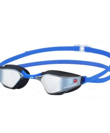 Swans Valkyrie Mirrored Goggles - Silver/Navy
