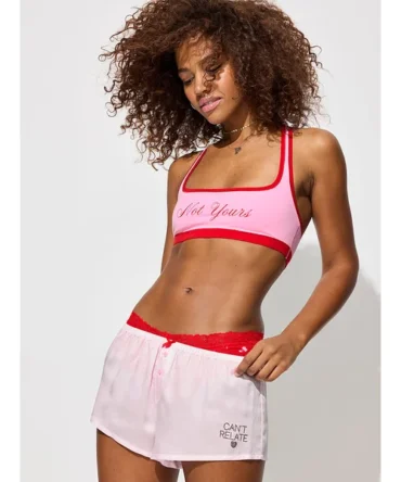 Sweet Dreams Silky Pajama Micro Shorts