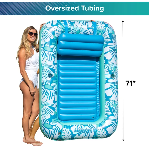 Tanning Pool Lounger | Premium Inflatable Lounger for Relaxation & Fun