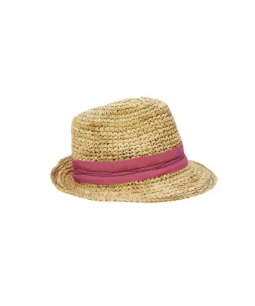 Tarboush Grosgrain Topstitched Fedora