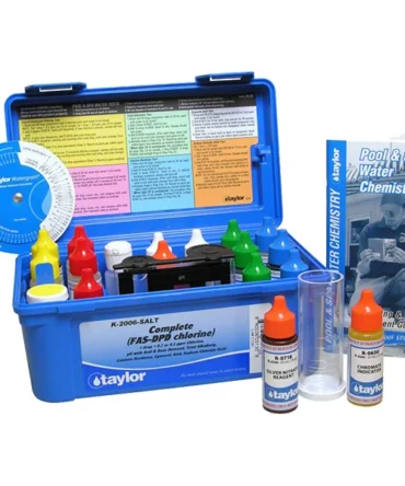 Taylor Complete FAS-DPD Chlorine Plus Salt Test Kit #K-2006-SALT