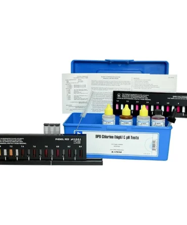 Taylor DPD Chlorine High and pH Slide Pool Test Kit K-1765H
