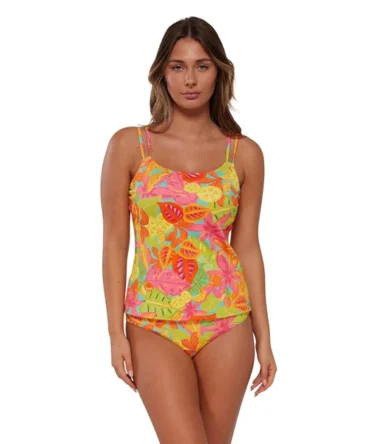 Taylor Underwire Tankini Top (D+ Cup)