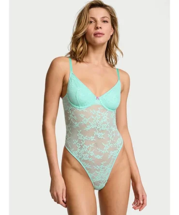 Tease Lace Demi Bodysuit