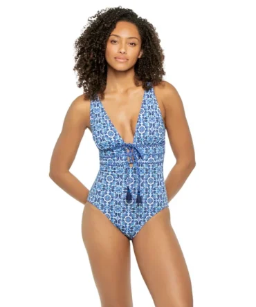 Terrazzo Tile One Piece Swimsuit