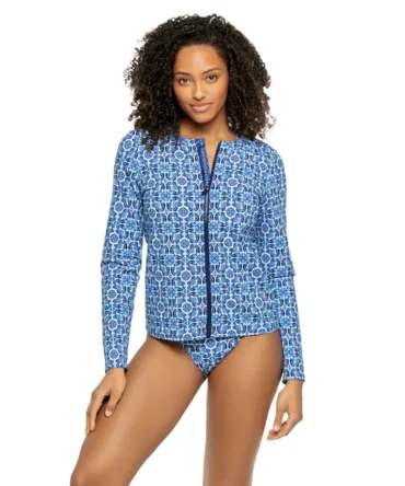 Terrazzo Tile Rash Guard