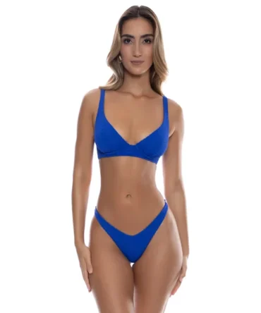 Textured Bralette Bikini Top