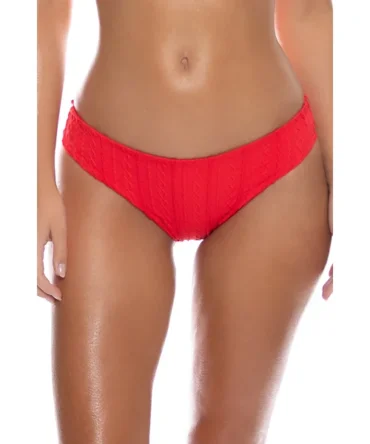 Textured Hipster Bikini Bottom