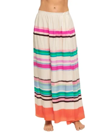 The Button Front Wrap Skirt