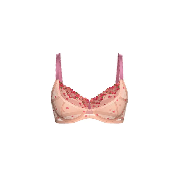 The Fabulous by Victoria's Secret Wisteria Embroidery Unlined Full-Cup Bra