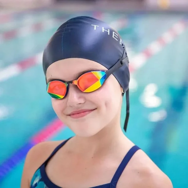 TheMagic5 Blue Magic Mirror Gold (Youth) - Custom Goggle - Blue/Gold Mirror