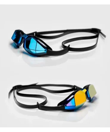 TheMagic5 Indoor Outdoor Bundle - Custom Goggle - Blue/Gold Mirror