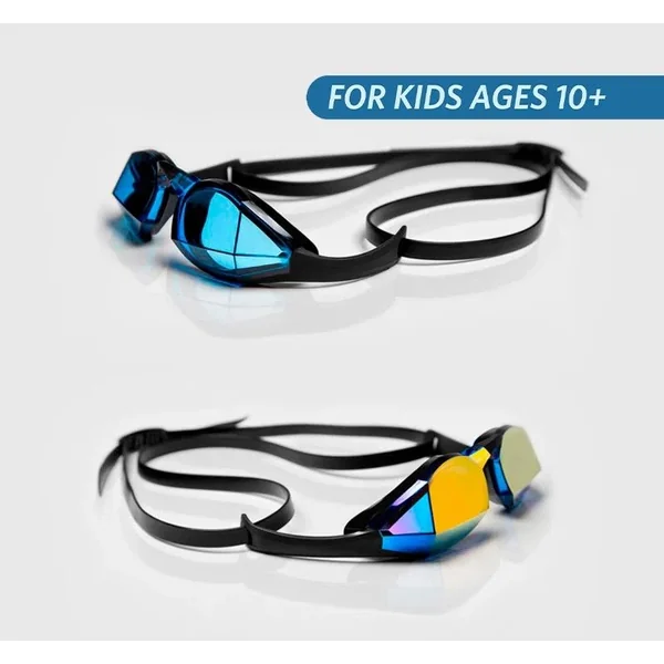 TheMagic5 Indoor Outdoor Bundle (Youth) - Custom Goggle - Blue/Gold Mirror