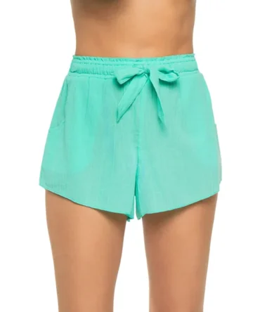 Tie Front Shorts