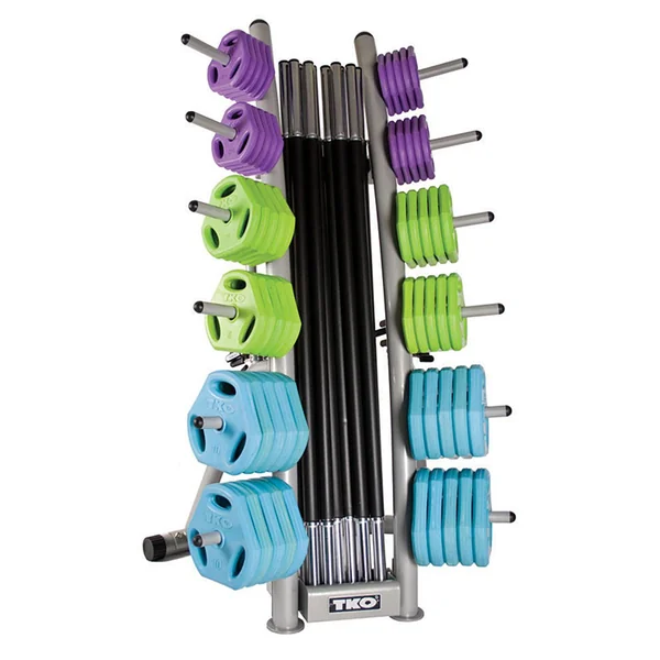 TKO's 10 Set Cardio Pump Set w/ rack